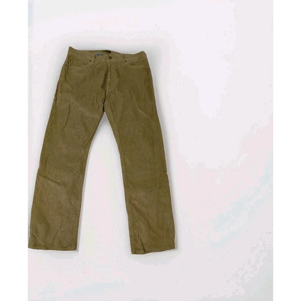 Banana Republic Corduroy Pants Pima Cotton 36 x 32 academia preppy brown grunge